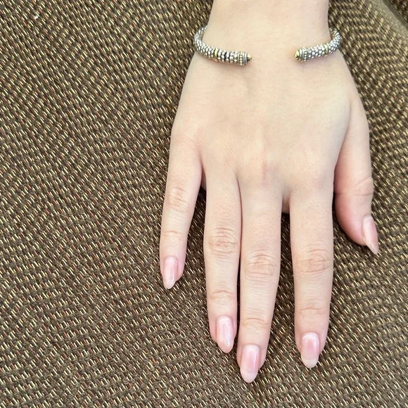 LAGOS Caviar 18k real gold Silver Beaded Bracelet